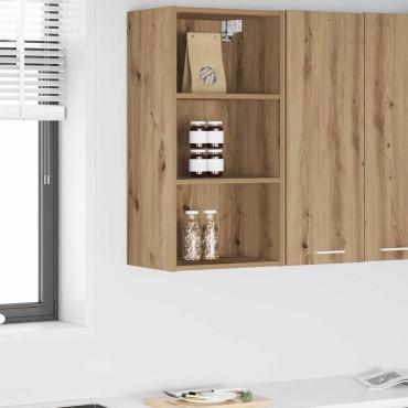 vidaXL Κρεμαστό ντουλάπι Artisan Oak 40x29,5x80cm