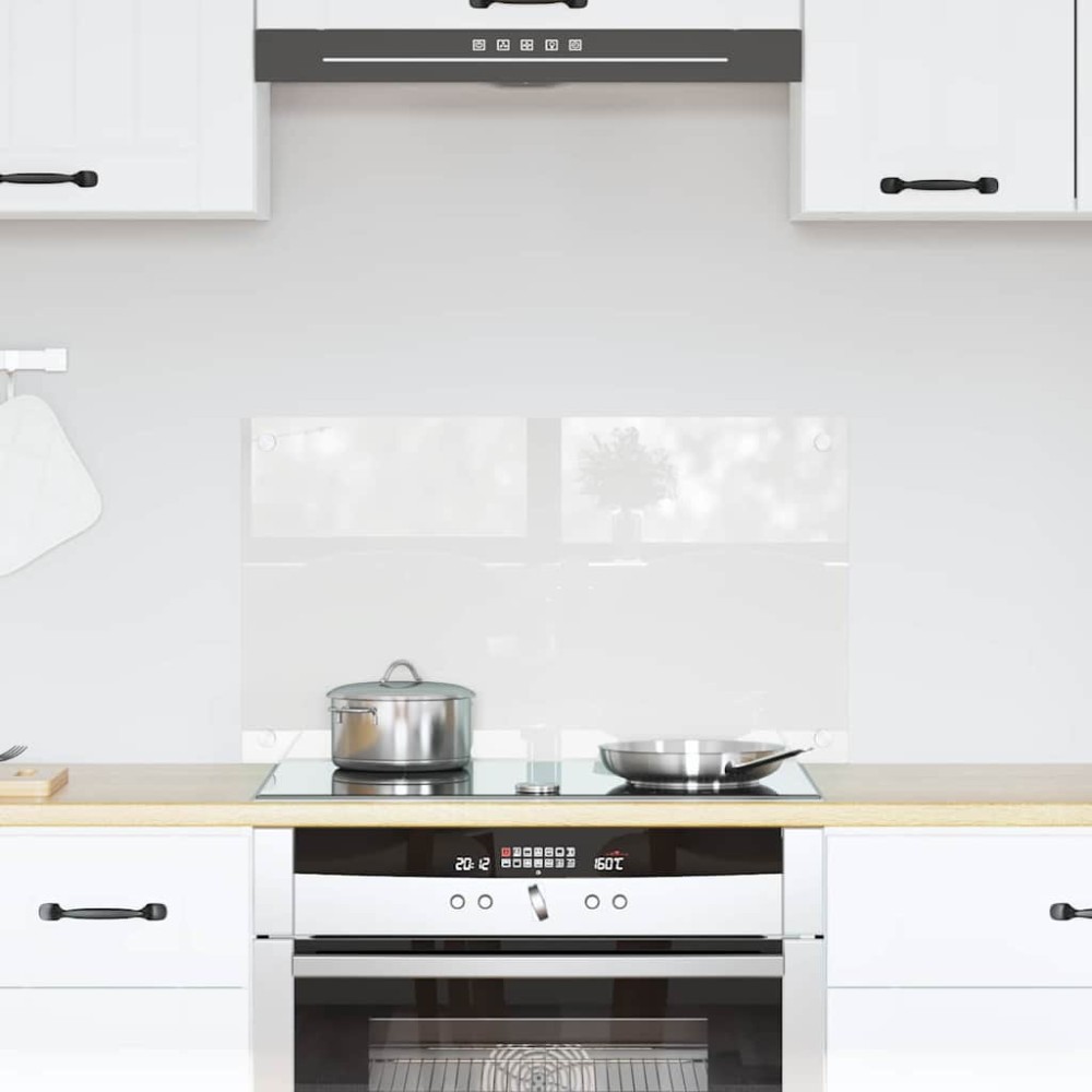 vidaXL Πλάτη κουζίνας Διαφανές 70 x 40 cm σκληρυμένο γυαλί