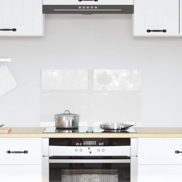 vidaXL Πλάτη κουζίνας Διαφανές 70 x 40 cm σκληρυμένο γυαλί