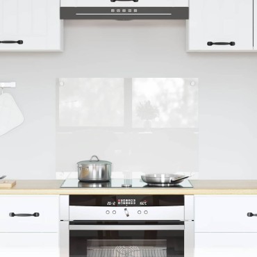 vidaXL Πλάτη κουζίνας Διαφανές 70 x 50 cm σκληρυμένο γυαλί