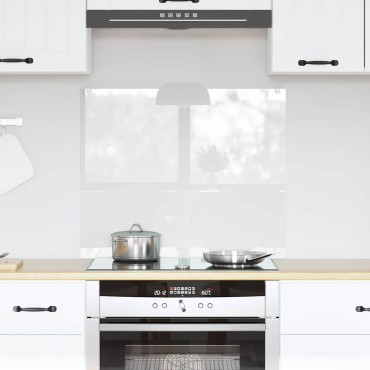 vidaXL Πλάτη κουζίνας Διαφανές 70 x 60 cm σκληρυμένο γυαλί