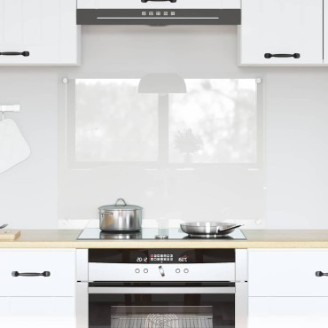 vidaXL Πλάτη κουζίνας Διαφανές 80 x 60 cm σκληρυμένο γυαλί