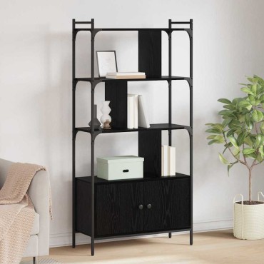 vidaXL Βιβλιοθήκη 6 επιπέδων 76,5x30x154,5cm Επεξεργασμένο Ξύλο 1 τεμ.