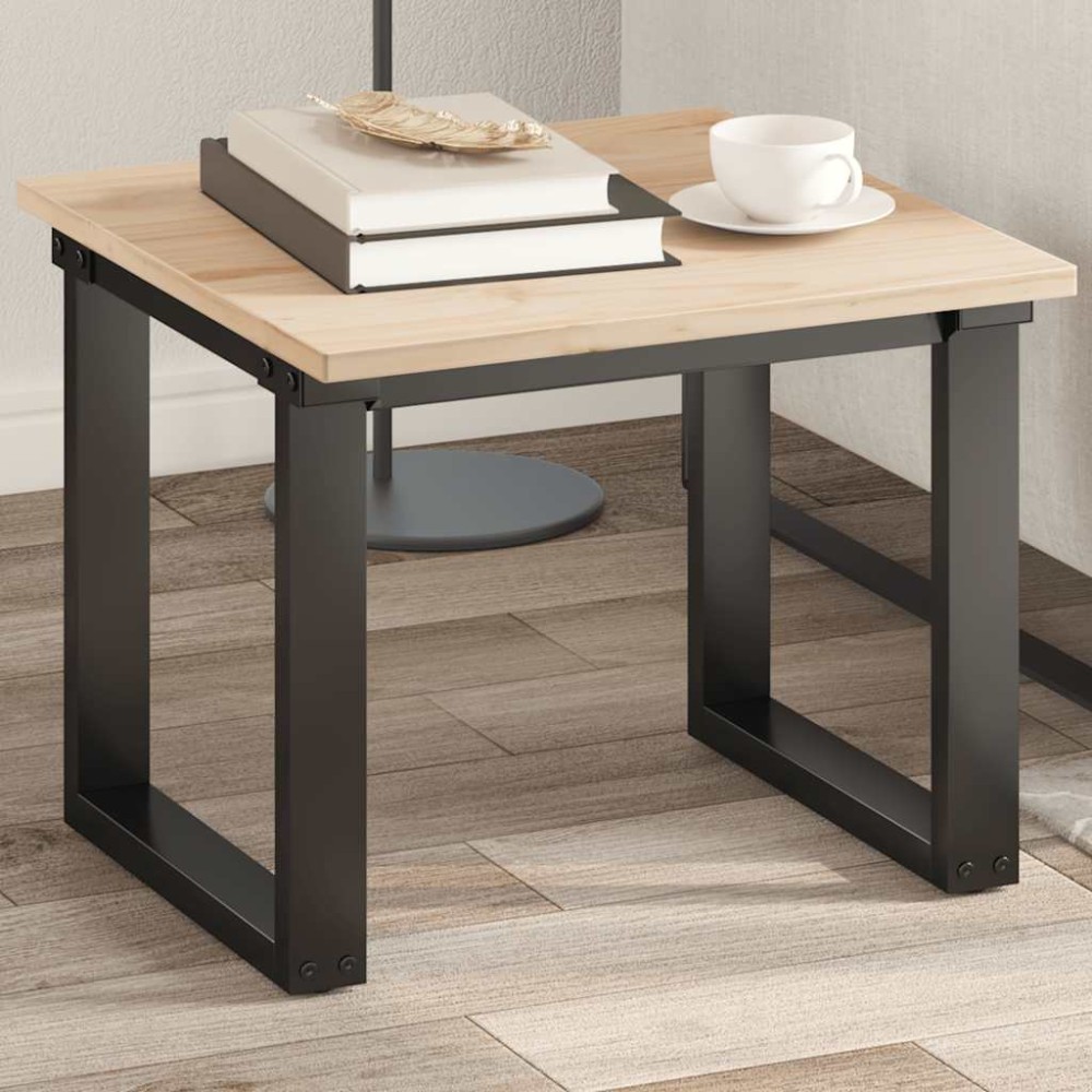 vidaXL Επιφάνεια Τραπεζιού Τετράγωνη 50x50x1,7cm Μασίφ Ξύλο Πεύκου 1 τεμ.