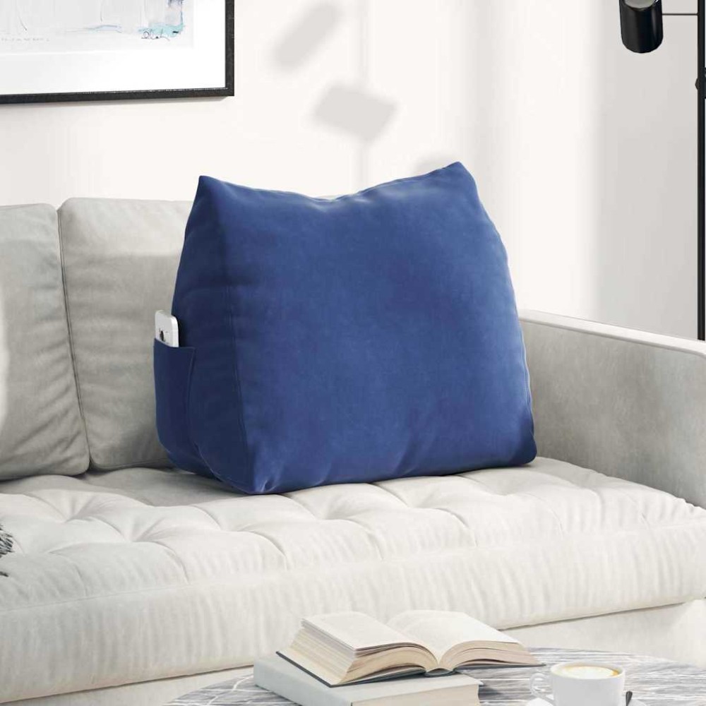 vidaXL Μαξιλάρι Πλάτης Μπλε Αστυνομίας 60 x 20 x 50 εκ.