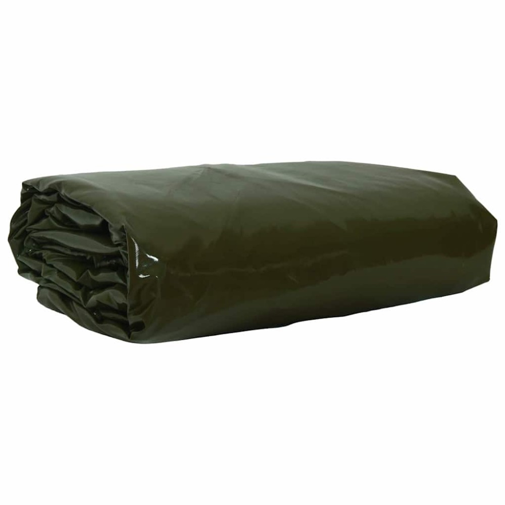 vidaXL Τέντα 650g / m² Λαδί 6 x 8 m Καμβάς με επικάλυψη PVC