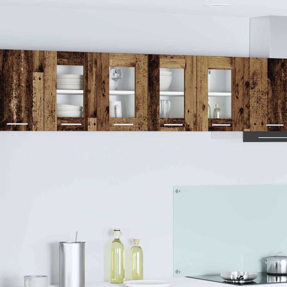 vidaXL Κρεμαστό ντουλάπι Παλιό ξύλο 60x31x40cm Επεξεργασμένο Ξύλο