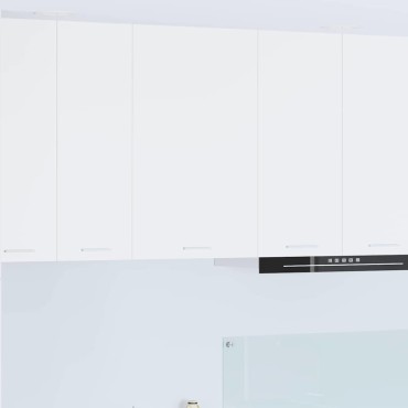 vidaXL Κρεμαστό ντουλάπι Λευκό 50x31x80cm Επεξεργασμένο Ξύλο
