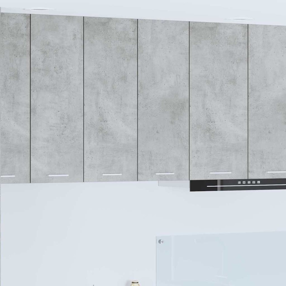vidaXL Κρεμαστό ντουλάπι Σκυρόδεμα Γκρι 60x31x80cm