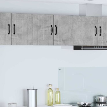 vidaXL Ντουλάπα Τοίχου LUCCA Γκρι Σκυροδέματος 30x31x40cm