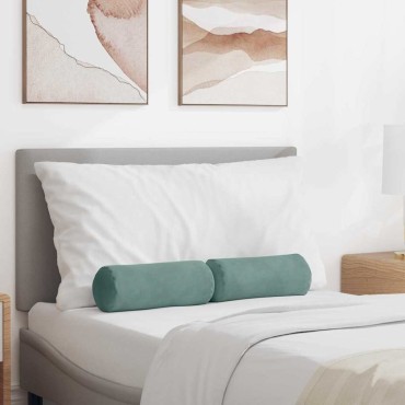 vidaXL Μαξιλάρια Στήριγμα 2 pcs Θαλασσί 15x40 εκ