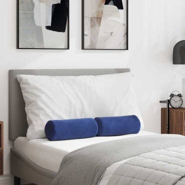 vidaXL Μαξιλάρια Στήριγμα 2 pcs Μπλε Αστυνομίας 15x40 εκ