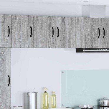 vidaXL Πάνελ πλυντηρίου πιάτων Kalmar Γκρίζο Σονομα 30x31x40cm