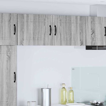 vidaXL Πάνελ πλυντηρίου πιάτων Kalmar Γκρίζο Σονομα 50x31x40cm