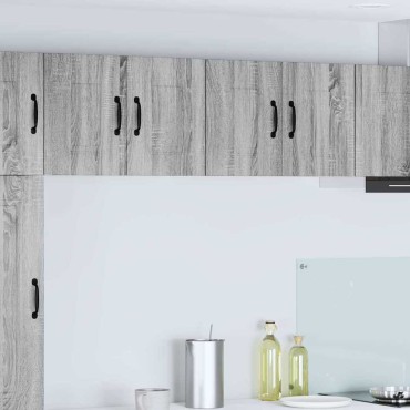 vidaXL Πάνελ πλυντηρίου πιάτων Kalmar Γκρίζο Σονομα 60x31x40 εκ