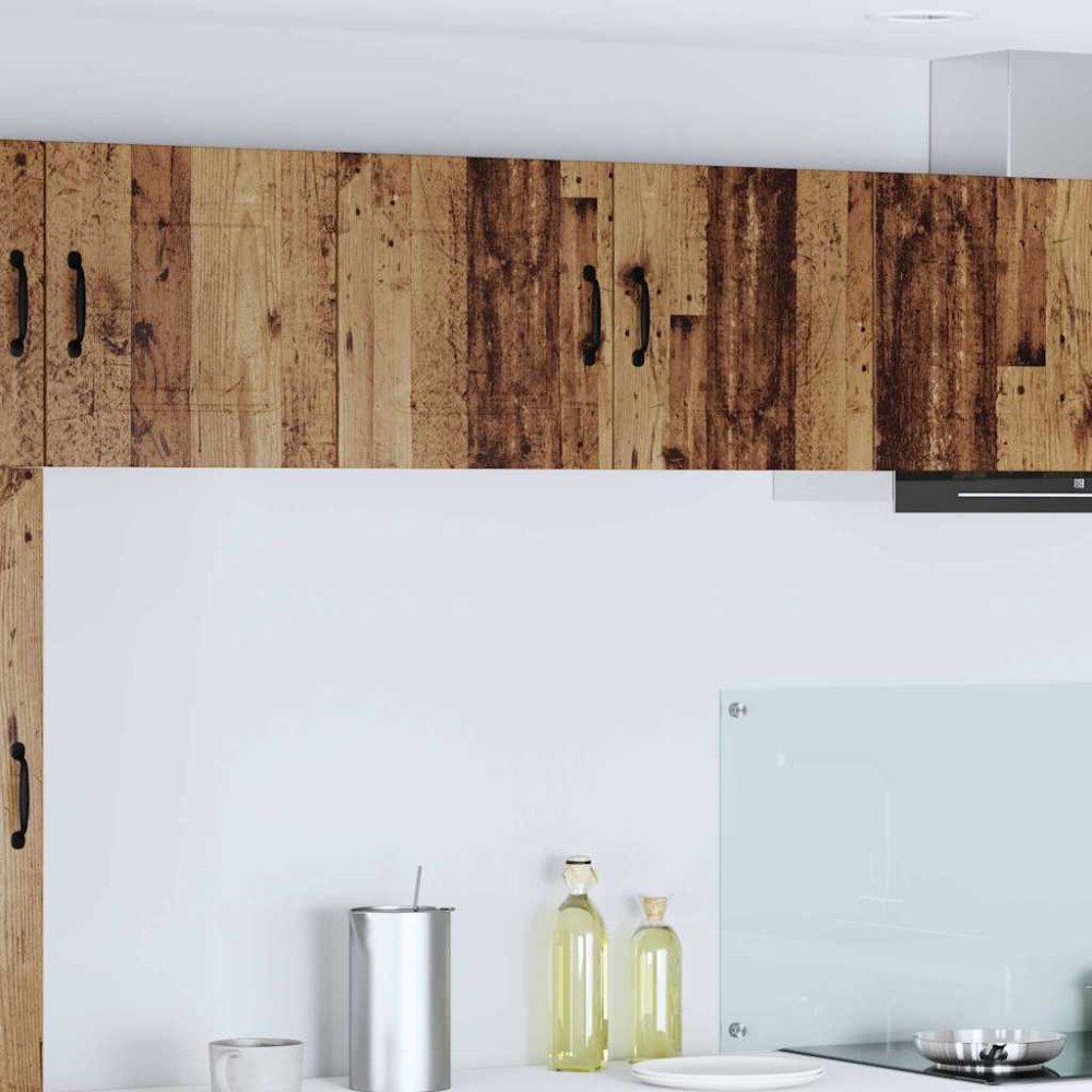 vidaXL Πάνελ πλυντηρίου πιάτων Kalmar Παλιό ξύλο 80x31x40 εκ