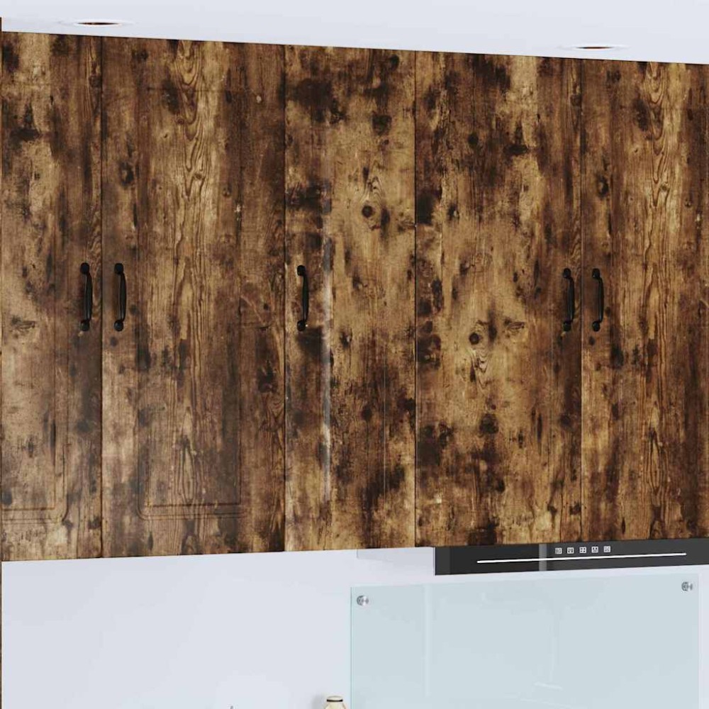 vidaXL Πάνελ πλυντηρίου πιάτων Kalmar Καπνιστό Δρύς 30x31x100cm