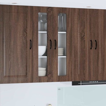 vidaXL Πάνελ πλυντηρίου πιάτων Kalmar Καφέ δρυς 60x31x100cm