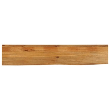 vidaXL Επιφάνεια Τραπεζιού 180x30x3,8cm Live Edge Μασίφ Ξύλο Μάνγκο 1 τεμ.