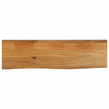 vidaXL Επιφάνεια Τραπεζιού 120x40x3,8cm Live Edge Μασίφ Ξύλο Μάνγκο 1 τεμ.