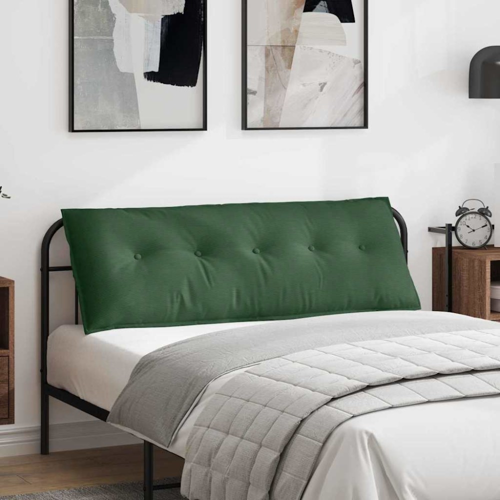 vidaXL Μαξιλάρι Πλάτης Τζαγκουάρ Πράσινο 140 x 50 cm