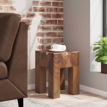 vidaXL Σκαμπό από Μασίφ Ξύλο Teak 30x30x40cm 1 τεμ.