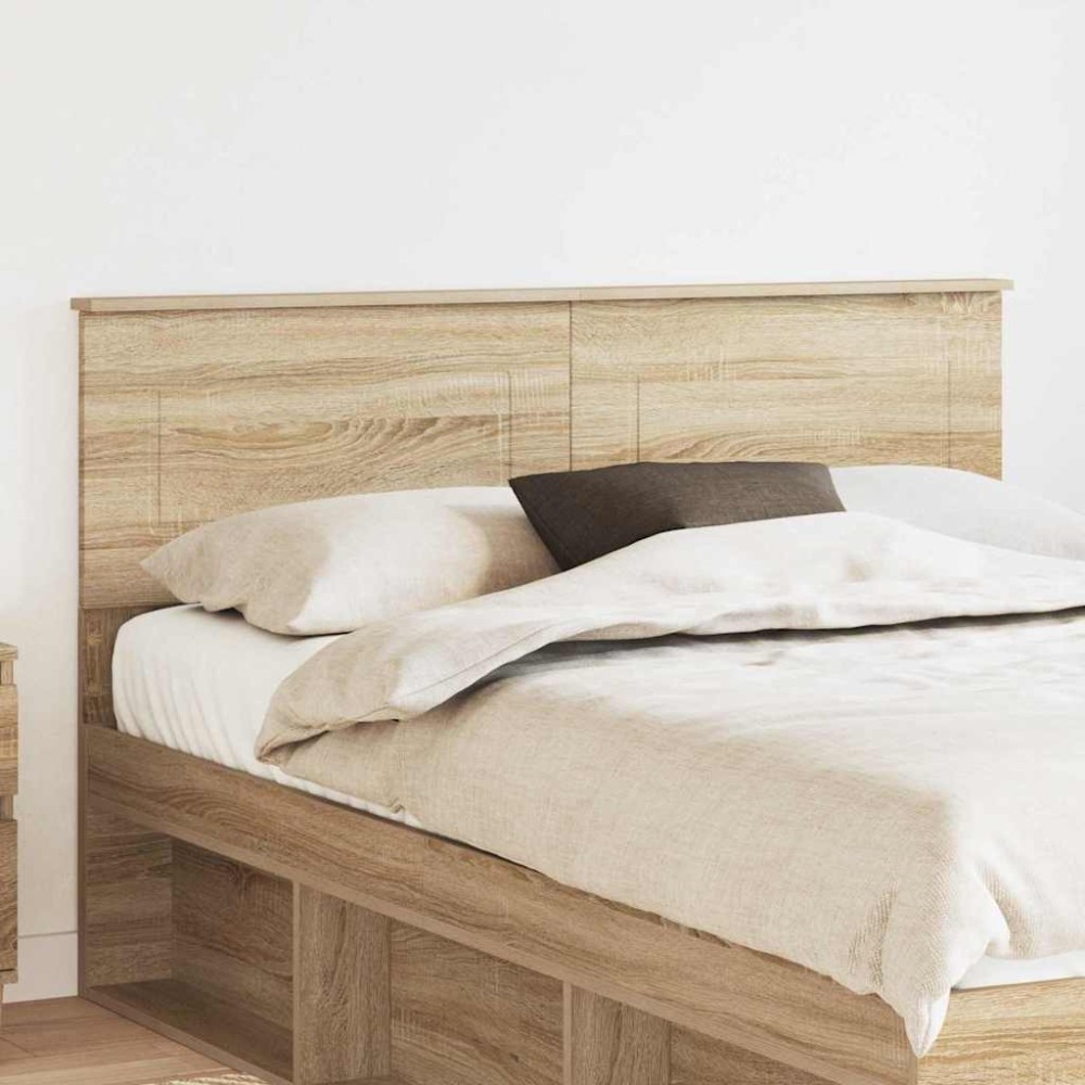 vidaXL Κεφαλάρι Δρύς Sonoma Επεξεργασμένο ξύλο 153x3x90cm 1 τεμ.