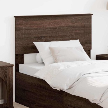 vidaXL Κεφαλάρι Καφέ δρυς Επεξεργασμένο ξύλο 78x3x90cm 1 τεμ.