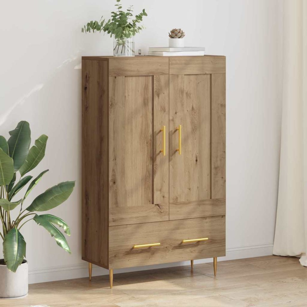 vidaXL Highboard Artisan Oak 69,5x31x115cm Επεξεργασμένο Ξύλο 1 τεμ.