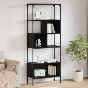 vidaXL Βιβλιοθήκη 7 επιπέδων 76x33x188,5cm Επεξεργασμένο Ξύλο 1 τεμ.