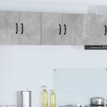 vidaXL Ντουλάπα Τοίχου LUCCA Γκρι Σκυροδέματος 60x31x40 εκ