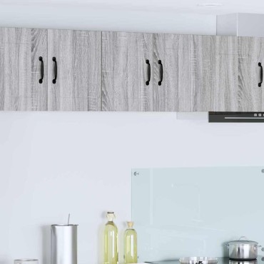 vidaXL Ντουλάπα Τοίχου LUCCA Γκρι Sonoma 60x31x40 εκ
