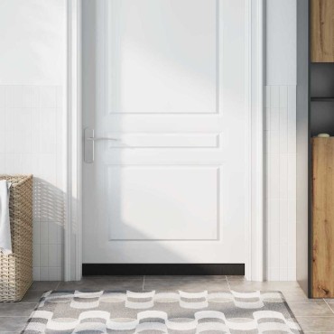 vidaXL Σφραγίδες πόρτας με βούρτσες που προσαρτώνται 2 pcs Καφέ 100 cm