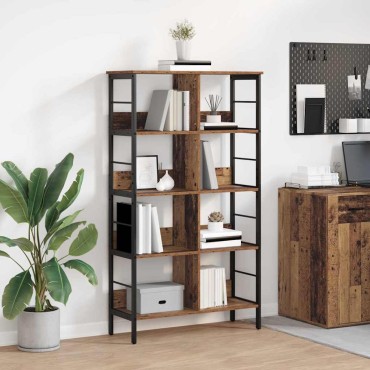 vidaXL Ράφι Βιβλίων 8 επιπέδων 82x32x144,5cm Επεξεργασμένο Ξύλο 1 τεμ.