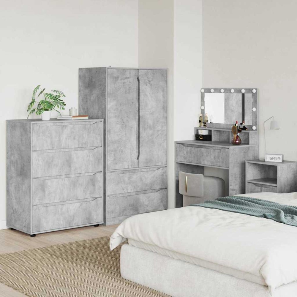 vidaXL Ντουλάπες Αποθήκευσης 80x48x105cm Επεξεργασμένο Ξύλο