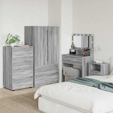 vidaXL Ντουλάπες Αποθήκευσης 60x48x105cm Επεξεργασμένο Ξύλο