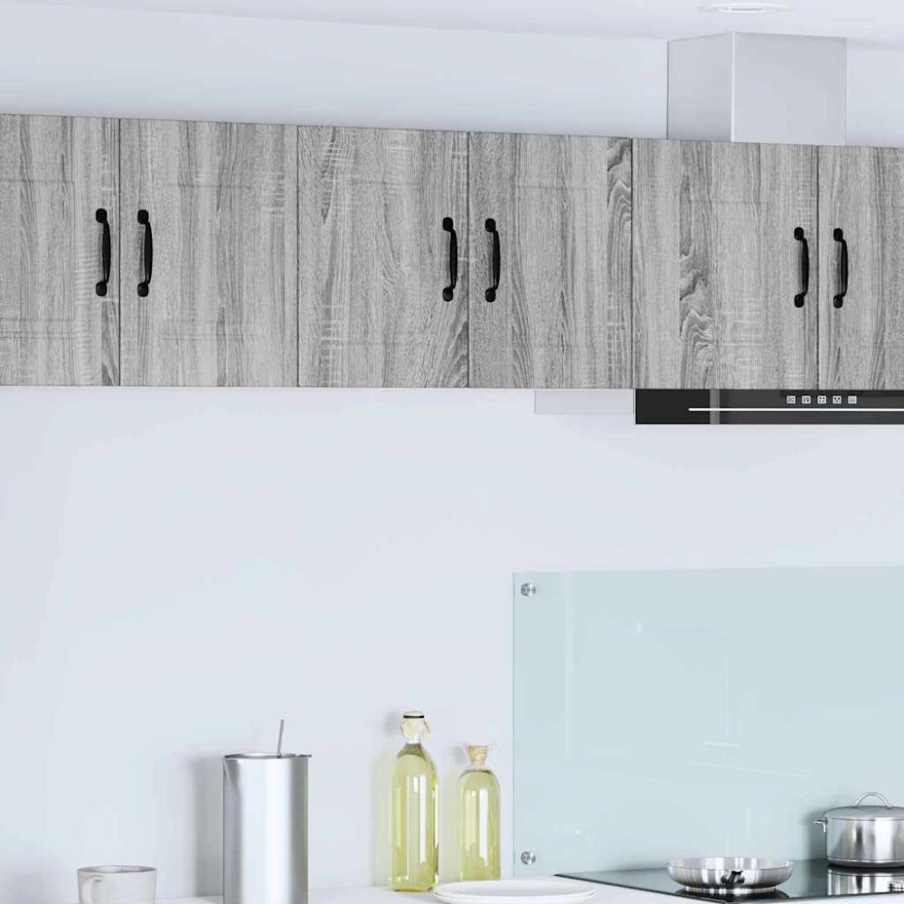 vidaXL Ντουλάπα Τοίχου PORTO Γκρίζο Σονομα 30x31x40cm