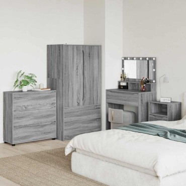 vidaXL Ντουλάπι αποθήκευσης 80x48x57cm Επεξεργασμένο Ξύλο 1 τεμ.