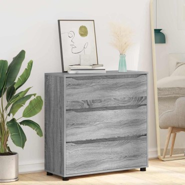 vidaXL Ντουλάπι αποθήκευσης 80x31x81cm Επεξεργασμένο Ξύλο 1 τεμ.