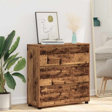 vidaXL Ντουλάπι αποθήκευσης 80x31x81cm Επεξεργασμένο Ξύλο 1 τεμ.