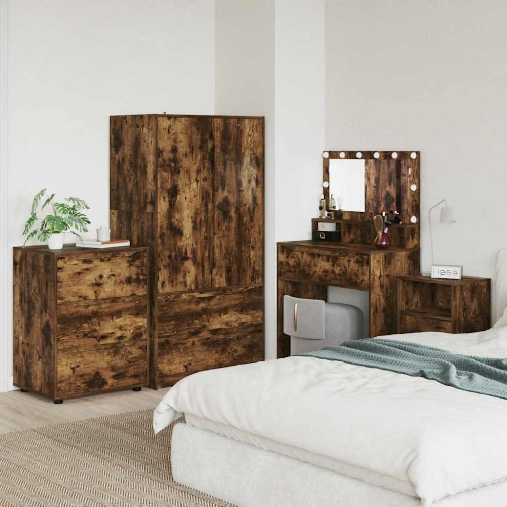 vidaXL Ντουλάπι αποθήκευσης 60x48x81cm Επεξεργασμένο Ξύλο 1 τεμ.