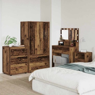 vidaXL Ντουλάπι αποθήκευσης 60x48x81cm Επεξεργασμένο Ξύλο 1 τεμ.