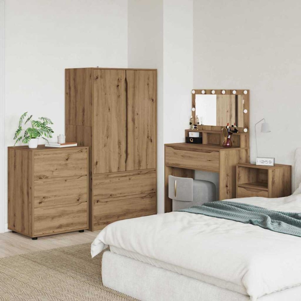 vidaXL Ντουλάπι αποθήκευσης 60x48x81cm Επεξεργασμένο Ξύλο 1 τεμ.