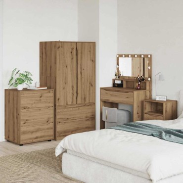 vidaXL Ντουλάπι αποθήκευσης 60x48x81cm Επεξεργασμένο Ξύλο 1 τεμ.