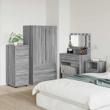 vidaXL Ντουλάπι αποθήκευσης 40x48x105cm Επεξεργασμένο Ξύλο 1 τεμ.