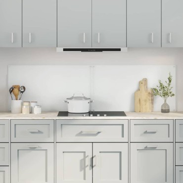 vidaXL Πλάτη κουζίνας 2 τμχ. Διαφανές 90 x 50 cm σκληρυμένο γυαλί
