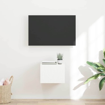 vidaXL Ντουλάπι Τηλεόρασης Τοίχου 39x31x29,5cm Λευκό