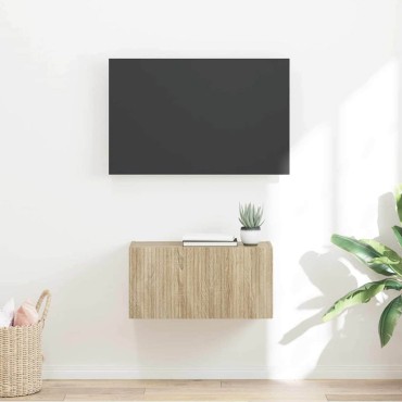 vidaXL Ντουλάπι Τηλεόρασης Τοίχου 60x31x29,5cm Σονόμα