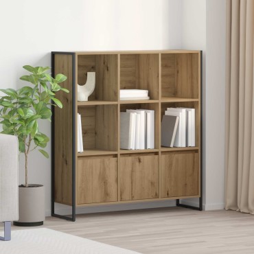 vidaXL Βιβλιοθήκη 99,5x30x108cm Επεξεργασμένο Ξύλο 1 τεμ.