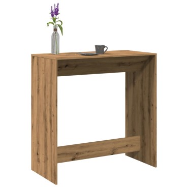 vidaXL Τραπέζι Μπαρ Αρτισιανή Δρυς 102x50x103,5cm Επεξ. Ξύλο 1 τεμ.